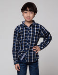 Little M Kemeja Flannel Long Sleeve