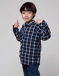 Little M Kemeja Flannel Long Sleeve