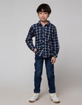 Little M Kemeja Flannel Long Sleeve