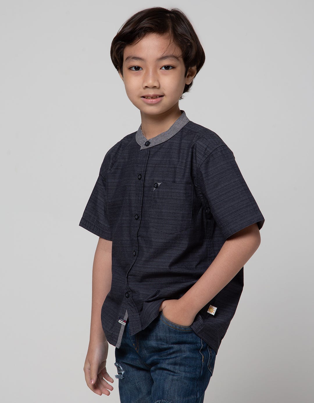 Little M Haibtex Kemeja Anak Laki-laki