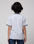 Little M Short Sleeve Shirt Koko Seasonal Texture