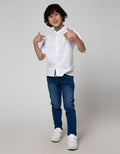 Little M Short Sleeve Koko Seasonal Ribstop Print