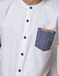 Little M Short Sleeve Koko Casual Dobby Spider