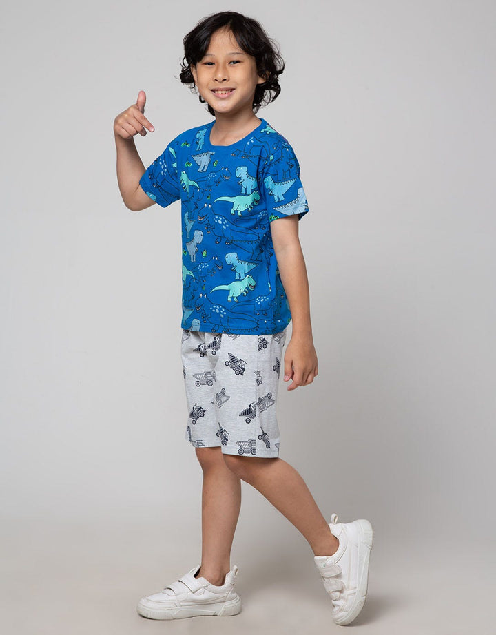 Little M Short Sleeve T-Shirt Print Print Dino