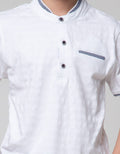 SS TSHIRT HENLEY TEX