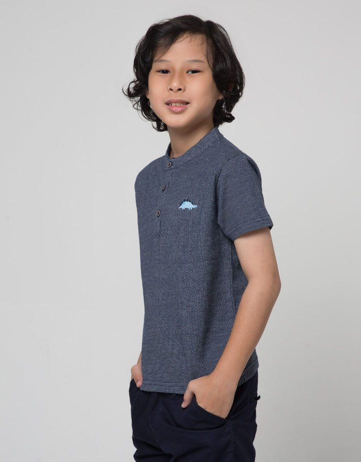 Little M Henley Tex Boys T-Shirt