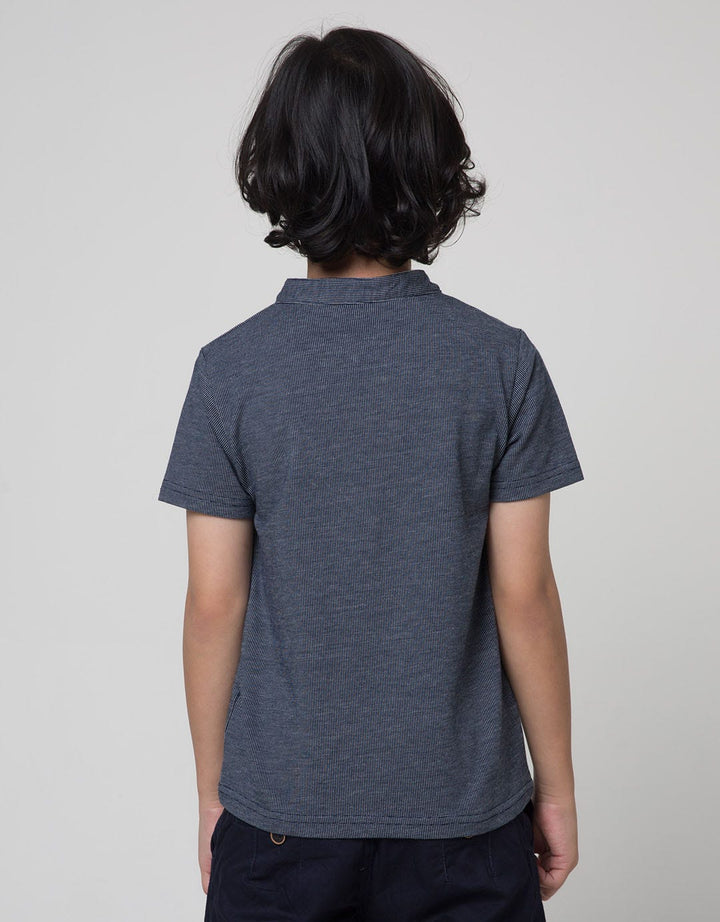 Little M Henley Tex Boys T-Shirt
