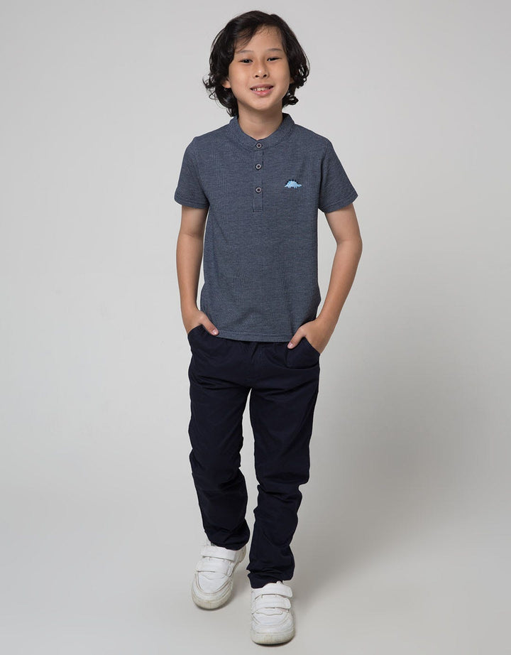 Little M Henley Tex Boys T-Shirt