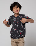 Little M Short Sleeve T-Shirt Print Robot