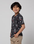 Little M Short Sleeve T-Shirt Print Robot