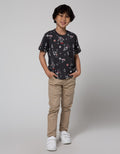Little M Short Sleeve T-Shirt Print Robot