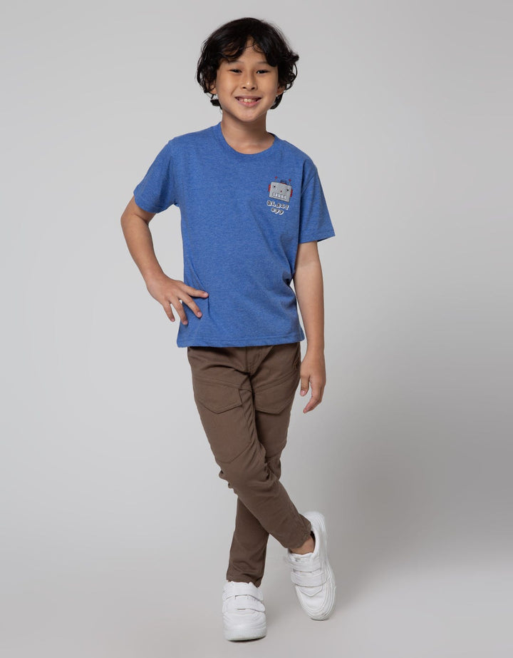 Little M Short Sleeve T-Shirt Multipack 2 Pack Robot