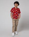 Little M Short Sleeve T-Shirt Print Superhero