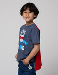 Little M Short Sleeve T-Shirt Be Brave Sayap
