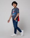 Little M Short Sleeve T-Shirt Be Brave Sayap