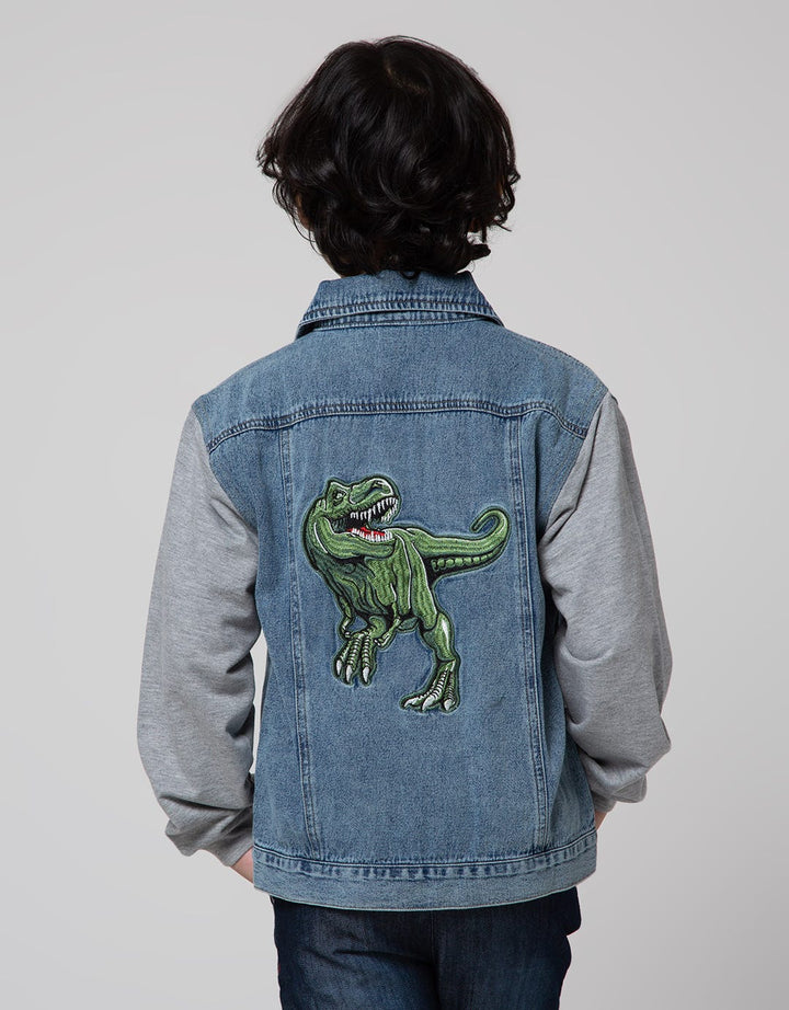 Little M Denim Bordir Jaket Anak Laki-laki