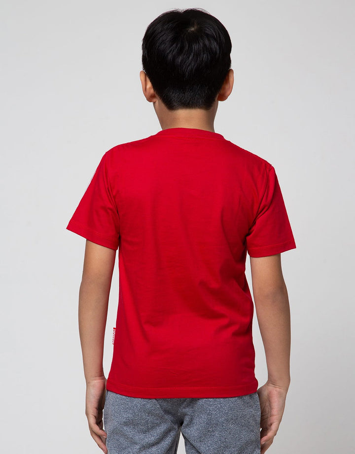 Marvel Short Sleeve T-Shirt Spiderman Jump Stripe