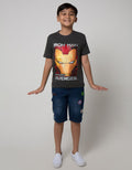 Marvel Armored Iron Man Kaos Anak Laki-laki