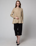 Connexion Ruffle Cut Sewn Women's Blouse