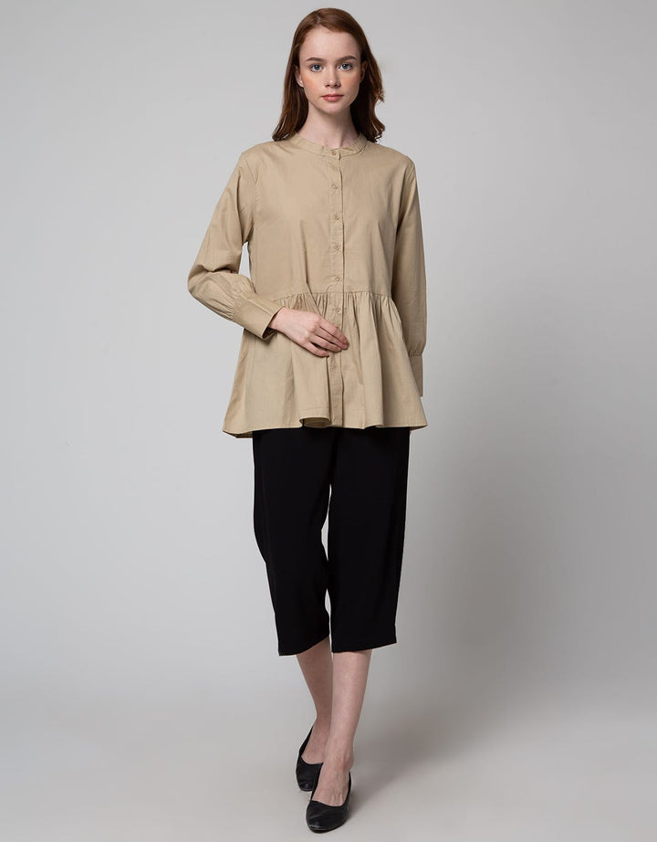 Connexion Ruffle Cut Sewn Women's Blouse