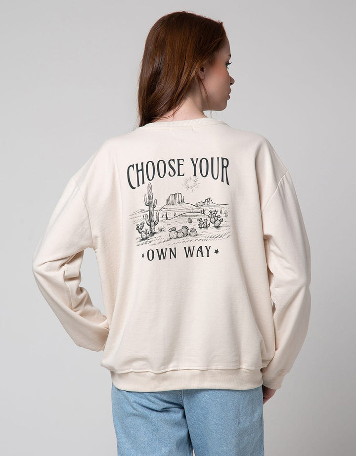 Nevada Sweatshirt Sld Cvc Choose Your Own Way