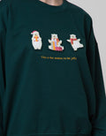 Nevada Sweatshirt Cvc Embossed Xmas Bear
