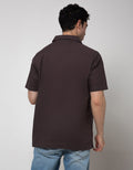 Walrus Coral Men's Plain Shirt