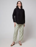 Geela Drawstring Pants Light Green