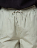 Geela Drawstring Pants Light Green