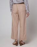 Geela Drawstring Pants Khaki