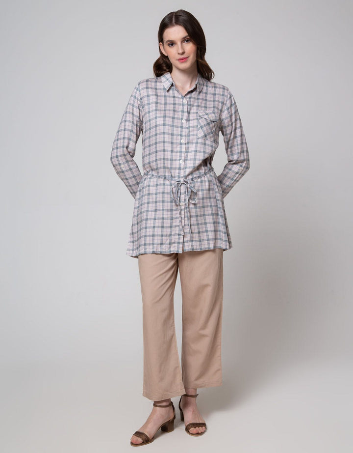 Geela Drawstring Pants Khaki