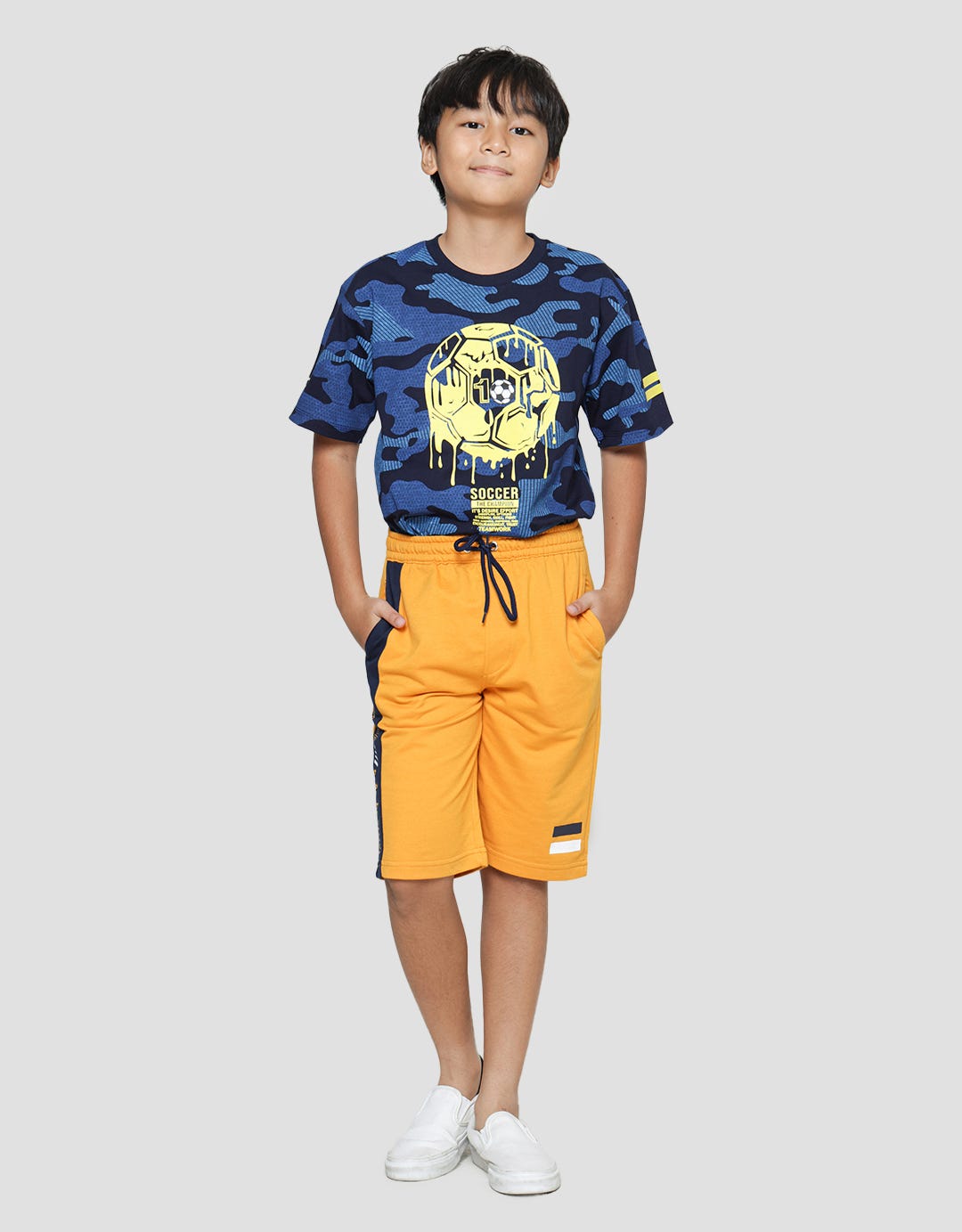 Nevada Sidetape Stay Positive Boys Shorts