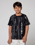 Nevada Horizontal Line Kaos Anak Laki-Laki