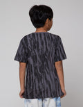 Nevada Short Sleeve T-Shirt Abstract Loreng W Pocket