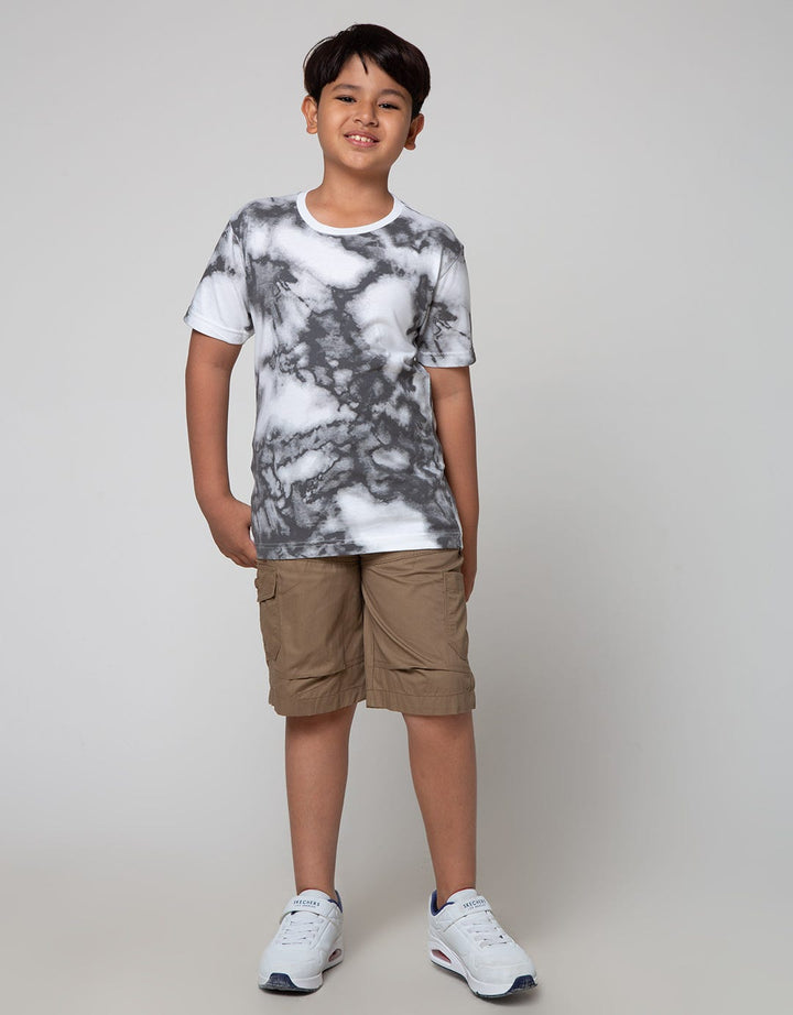 Nevada Abstract Print Kaos Anak Laki-Laki