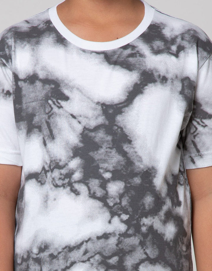 Nevada Abstract Print Kaos Anak Laki-Laki