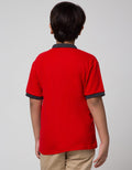 Nevada Short Sleeve T-Shirt Henley Lacoste Solid Small Print Logo