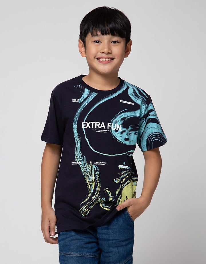 Nevada Short Sleeve T-Shirt Abstract Extra Fun