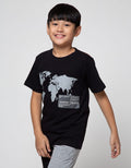 Nevada Short Sleeve T-Shirt World Map