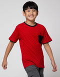 Nevada Short Sleeve T-Shirt Geometri W Pocket