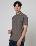 Cole Short Sleeve Polo Shirt Fider Jaquard Collar