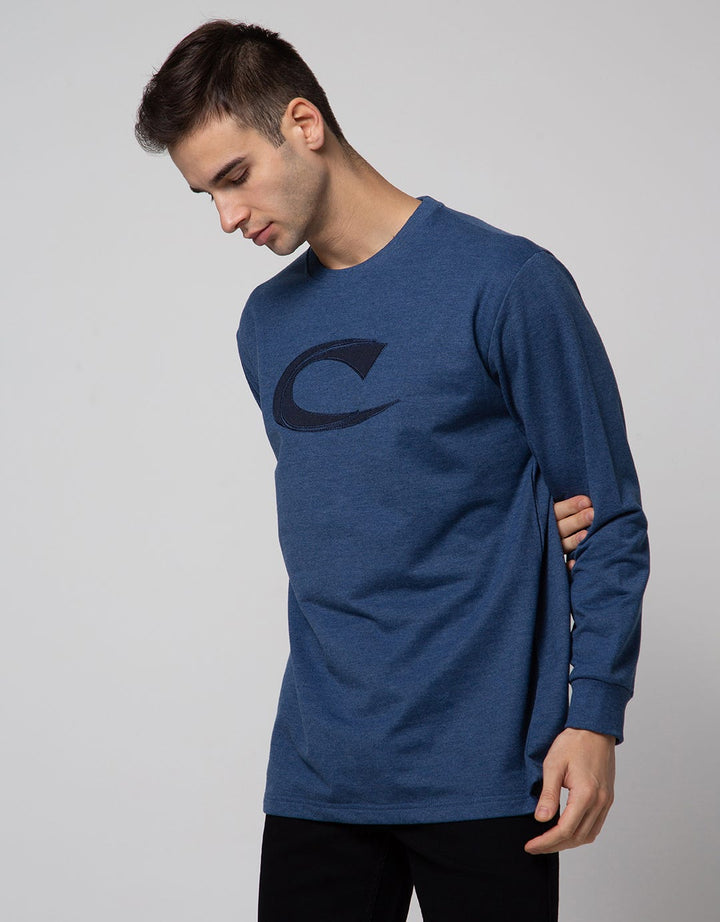 Cole Embro Brand Print Sweater