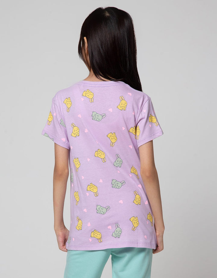 Aero Short Sleeve T-Shirt Bunny Full Print