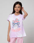 Aero Short Sleeve T-Shirt Tie Dye Positive Cat