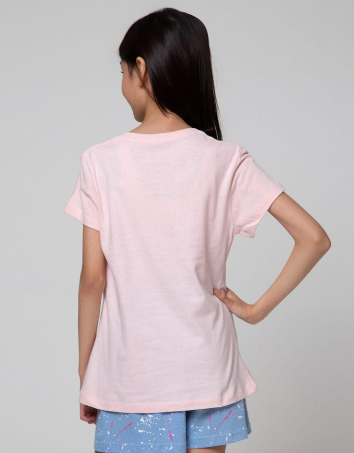 Aero Short Sleeve T-Shirt Smile Friends Cat