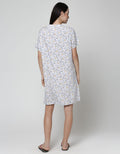 ST. YVES Short Sleeve Midi Dress Bird Love