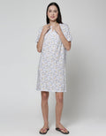 ST. YVES Short Sleeve Midi Dress Bird Love