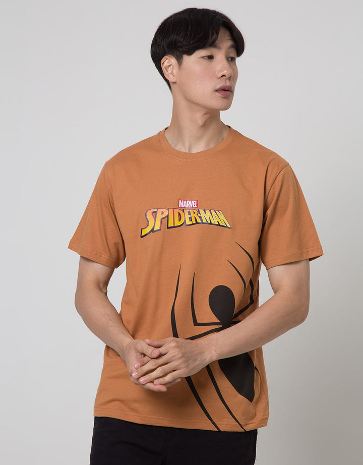 Marvel Spiderman Print Men's Casual T-Shirt