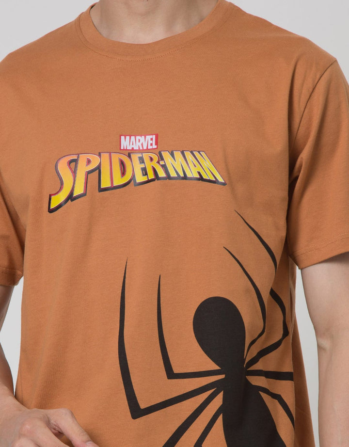 Marvel Spiderman Print Men's Casual T-Shirt
