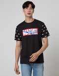 Disney Spiderman Fullprint On Sleeve Short Sleeve T-Shirt